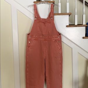 Madewell Rose Dust Pink Overalls